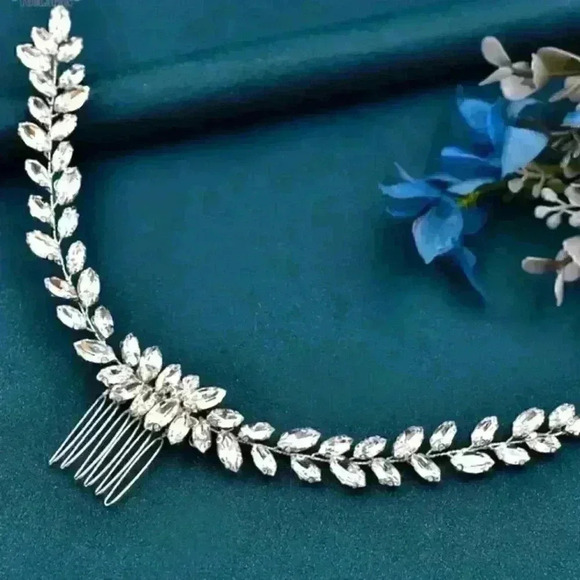 Luxury Bridal Crystal Hair Piece Comb main image 5